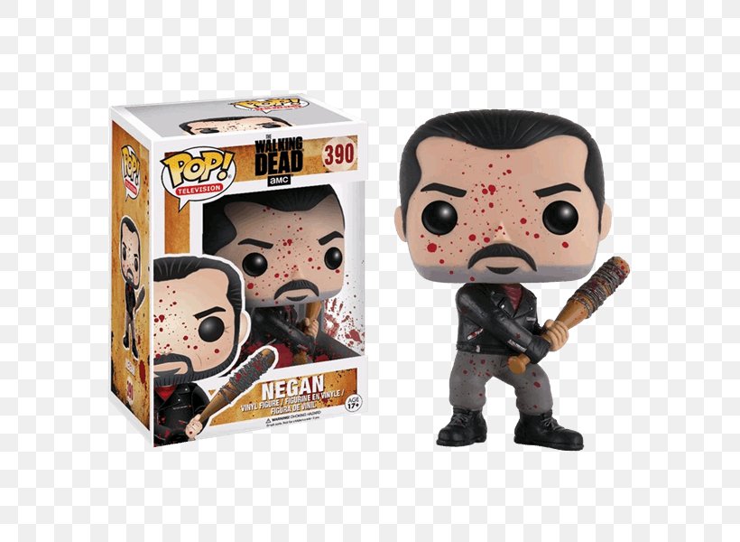 Negan Rick Grimes Deadpool Daryl Dixon Funko, PNG, 600x600px, Negan, Action Figure, Action Toy Figures, Black And White, Collectable Download Free