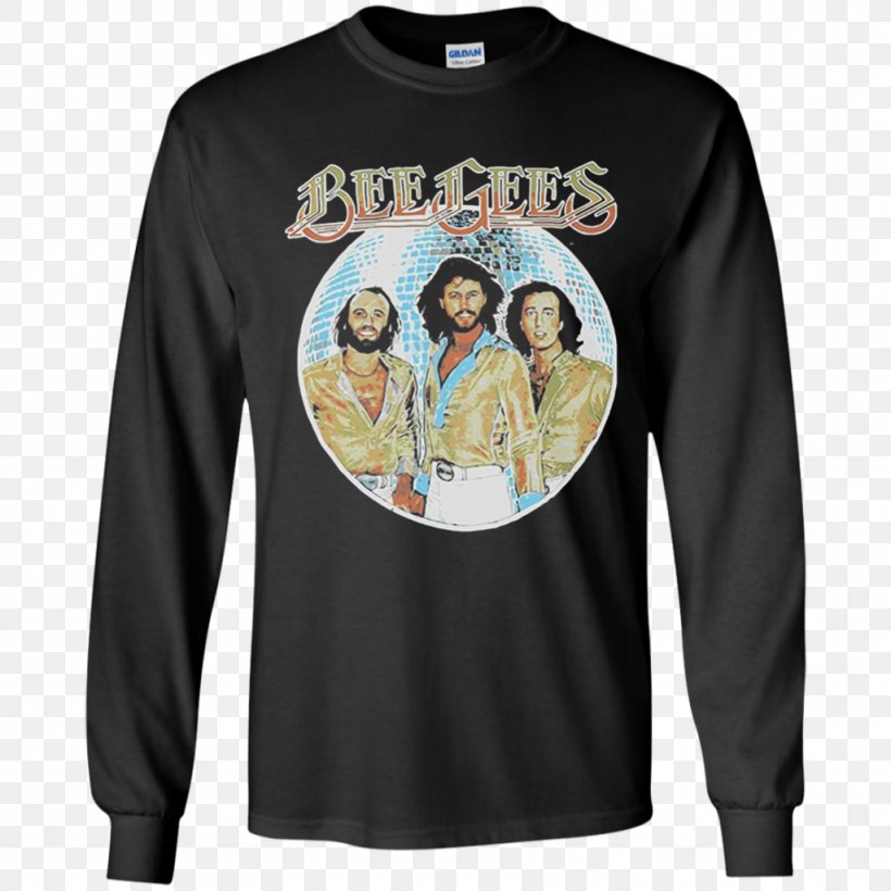 T-shirt Hoodie Sleeve Clothing, PNG, 1024x1024px, Tshirt, Active Shirt, Bee Gees, Bluza, Brand Download Free