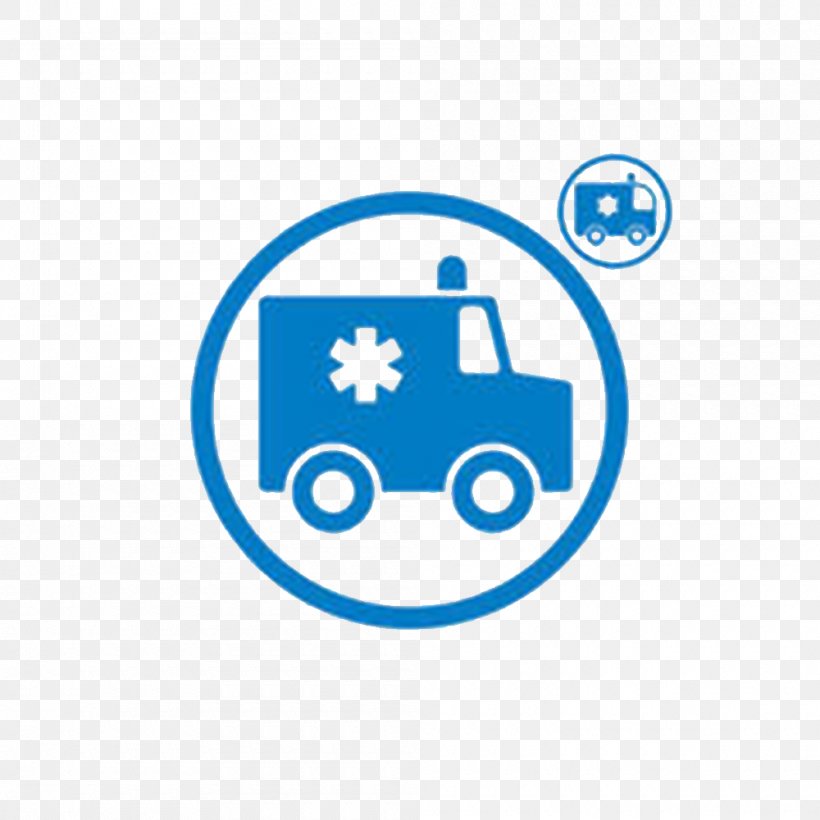Ambulance Emergency Euclidean Vector Icon, PNG, 1000x1000px, Ambulance, Area, Blue, Brand, Can Stock Photo Download Free