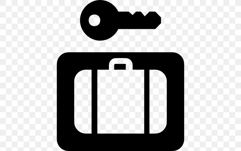 Locker Symbol Baggage, PNG, 512x512px, Locker, Area, Baggage, Black, Black And White Download Free