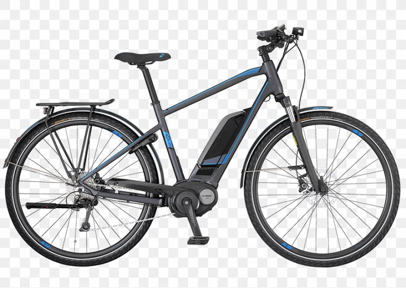 Scott Sports Electric Bicycle Hybrid Bicycle Bike Rental, PNG, 900x638px, Scott Sports, Automotive Tire, Bicycle, Bicycle Accessory, Bicycle Forks Download Free