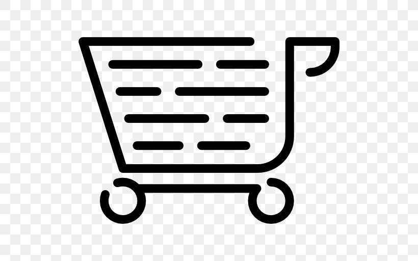 Shopping Cart Online Shopping, PNG, 512x512px, Shopping Cart, Area, Black And White, Cart, Commerce Download Free