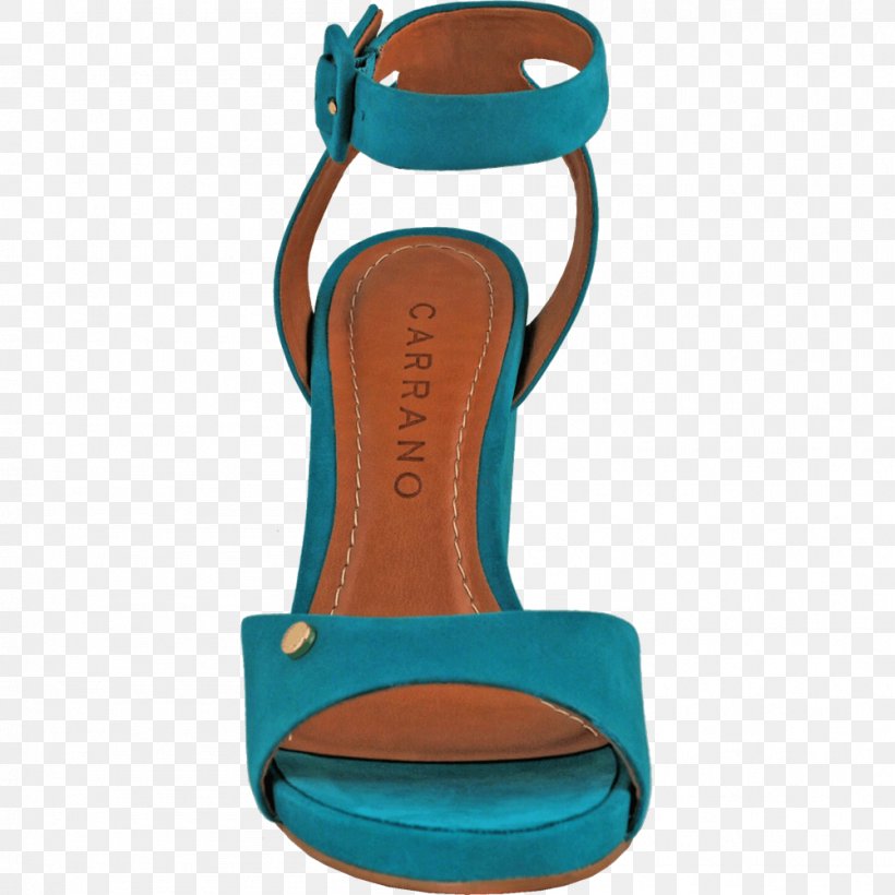 Product Design Sandal Shoe, PNG, 1001x1001px, Sandal, Aqua, Electric Blue, Footwear, Orange Download Free
