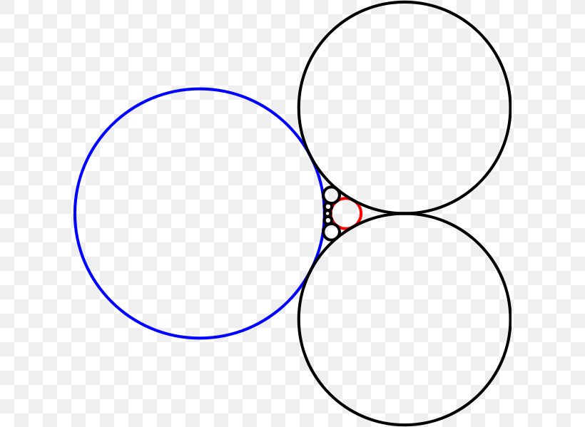 Circle Steiner Chain Geometry Point Tangent, PNG, 614x599px, Steiner Chain, Area, Auto Part, Black And White, Connected Space Download Free