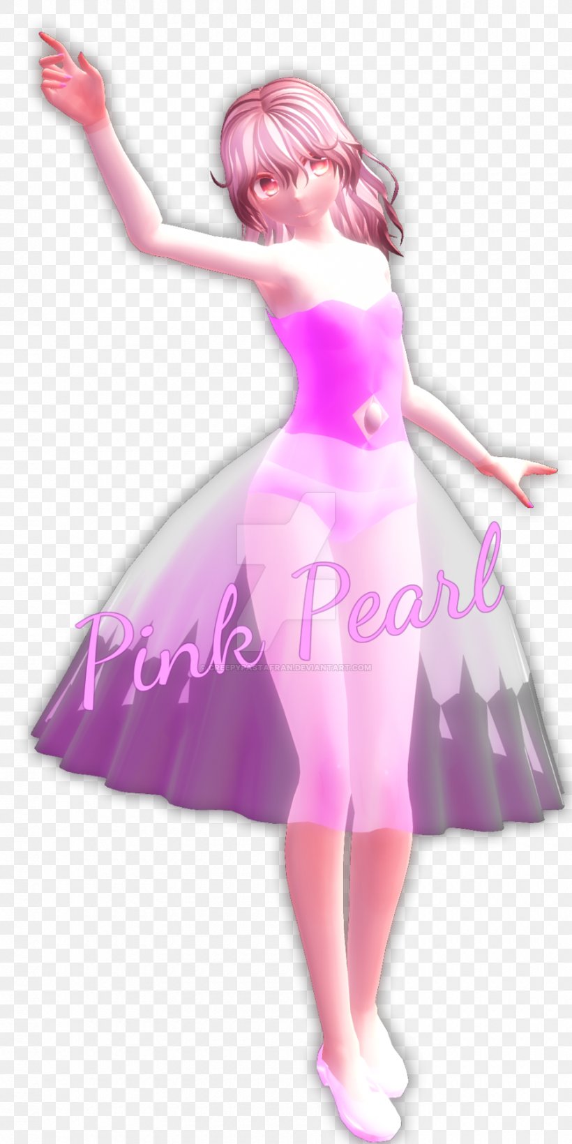 Pink Pearl Art Gemstone Dress, PNG, 900x1800px, Watercolor, Cartoon, Flower, Frame, Heart Download Free