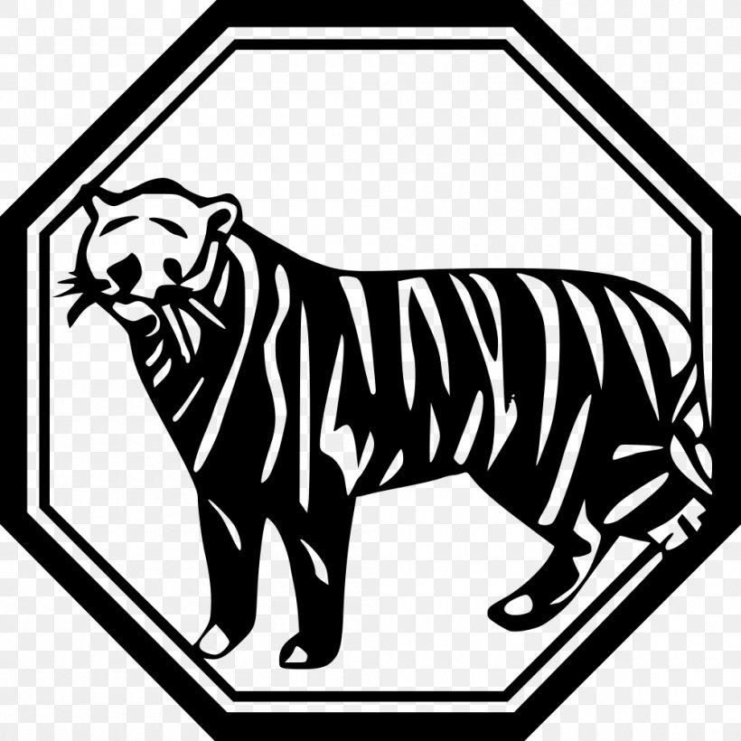 Tiger Chinese Zodiac Astrological Sign Clip Art, PNG, 1000x1000px, Tiger, Area, Art, Artwork, Astrological Sign Download Free