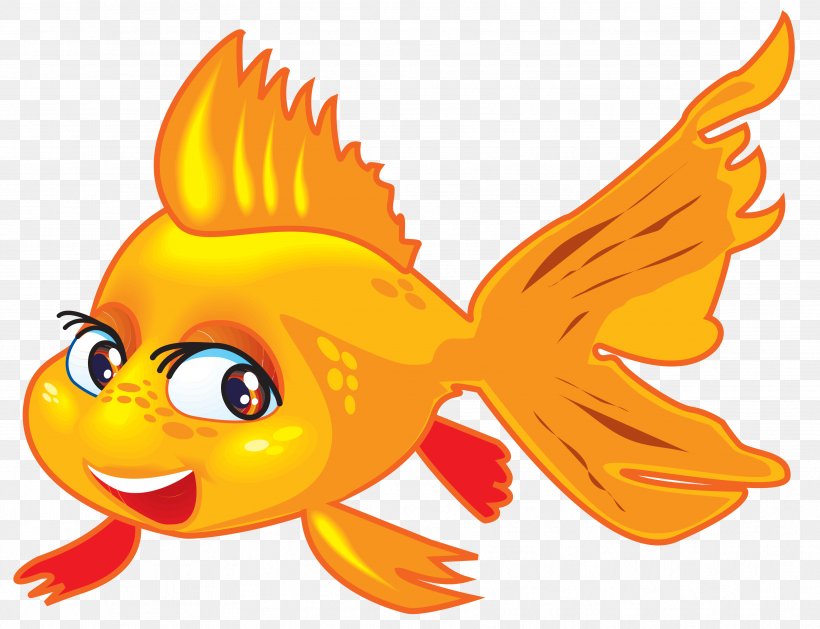 Fish Veiltail Cartoon Gold Clip Art, PNG, 3543x2722px, Fish, Animated Cartoon, Animation, Aquarium, Art Download Free