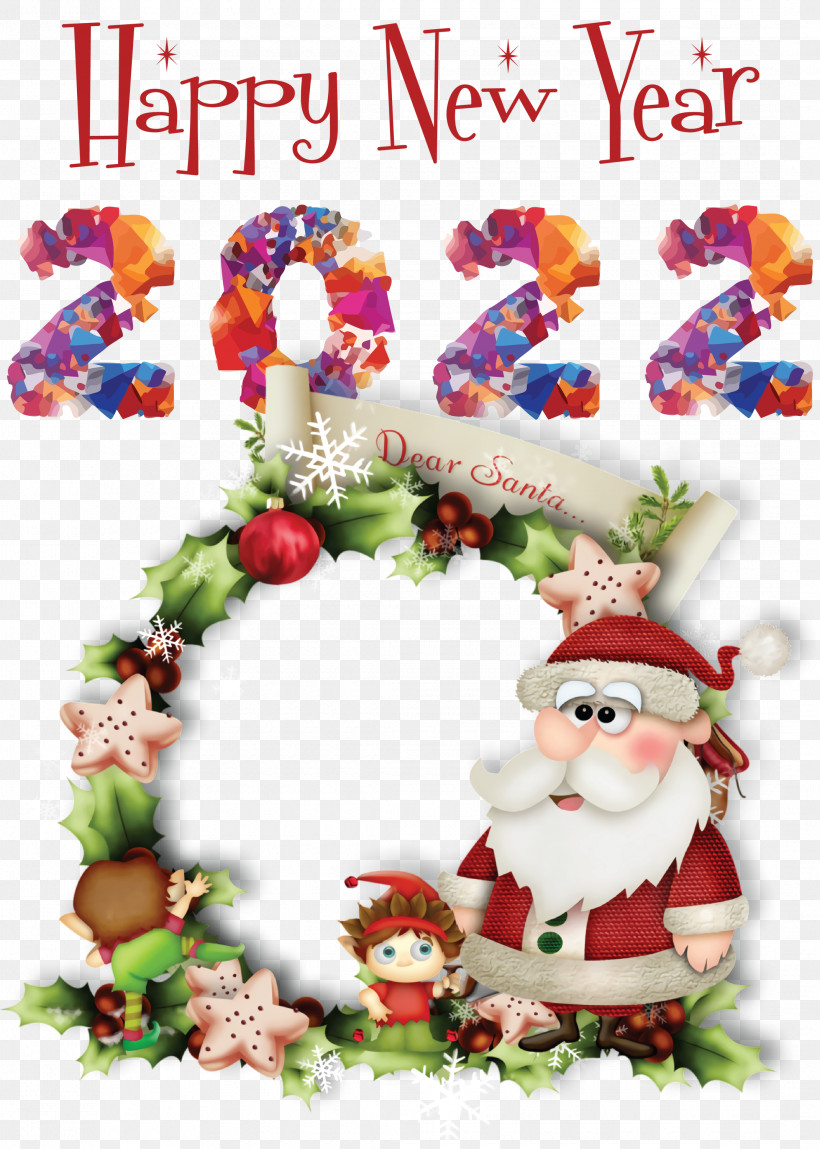 Happy New Year 2022 2022 New Year 2022, PNG, 2140x3000px, Christmas Day, Bauble, Christmas Decoration, Christmas Elf, Christmas Lights Download Free