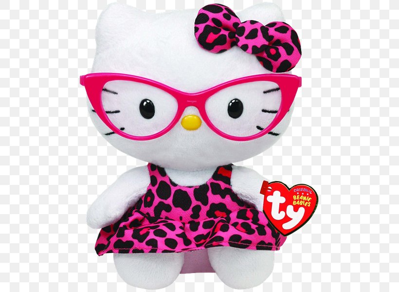 Hello Kitty Ty Inc. Stuffed Animals & Cuddly Toys Beanie Babies Amazon.com, PNG, 506x600px, Watercolor, Cartoon, Flower, Frame, Heart Download Free