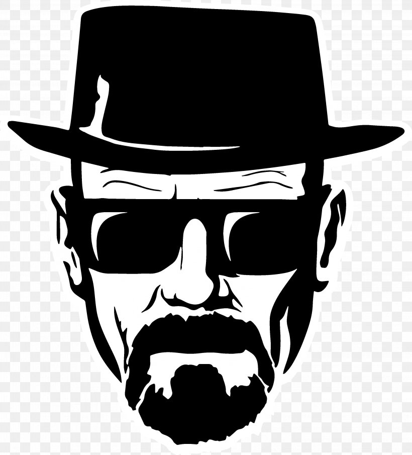 Walter White Jesse Pinkman Sticker Decal Art, PNG, 3054x3371px, Walter White, Anna Gunn, Art, Black And White, Bob Odenkirk Download Free