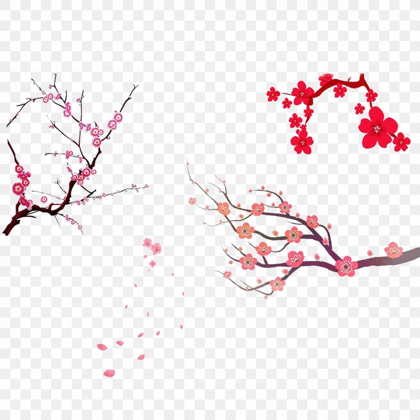 Cherry Blossom Tree Prunus Serrulata, PNG, 2362x2363px, Cherry, Branch, Cherry Blossom, Drawing, Floral Design Download Free