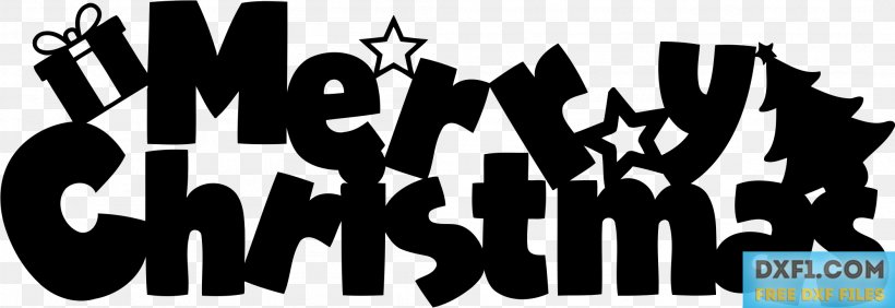 Christmas AutoCAD DXF Logo, PNG, 2105x726px, Christmas, Autocad Dxf, Black And White, Brand, Christmas Elf Download Free
