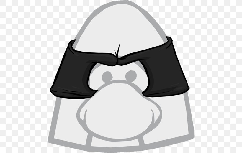 Free: Club Penguin Wig Hair , line cut hair transparent background PNG  clipart 