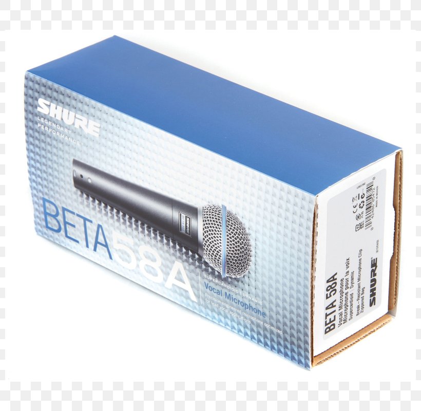 Microphone Shure SM58 Shure Beta 58A Shure BETA 87A, PNG, 800x800px, Microphone, Hardware, Shure, Shure Beta 52a, Shure Beta 58a Download Free