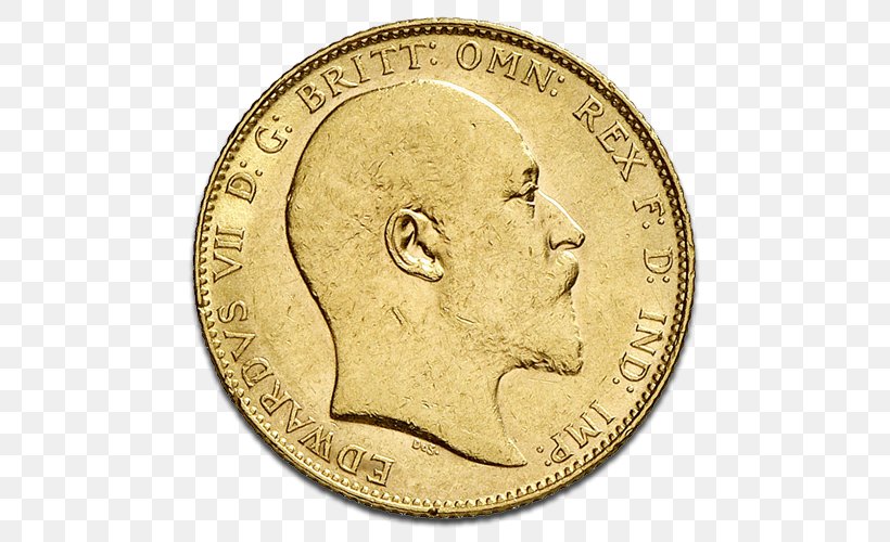 Bullion Coin Gold Sovereign, PNG, 500x500px, Coin, Bullion, Bullion Coin, Cash, Currency Download Free