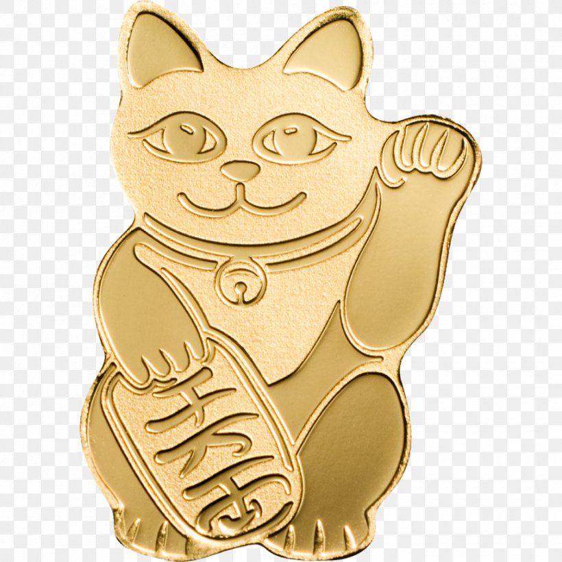 Cat Gold Whiskers Maneki-neko Coin, PNG, 910x910px, Cat, Carnivoran, Cat Like Mammal, Coin, Commemorative Coin Download Free