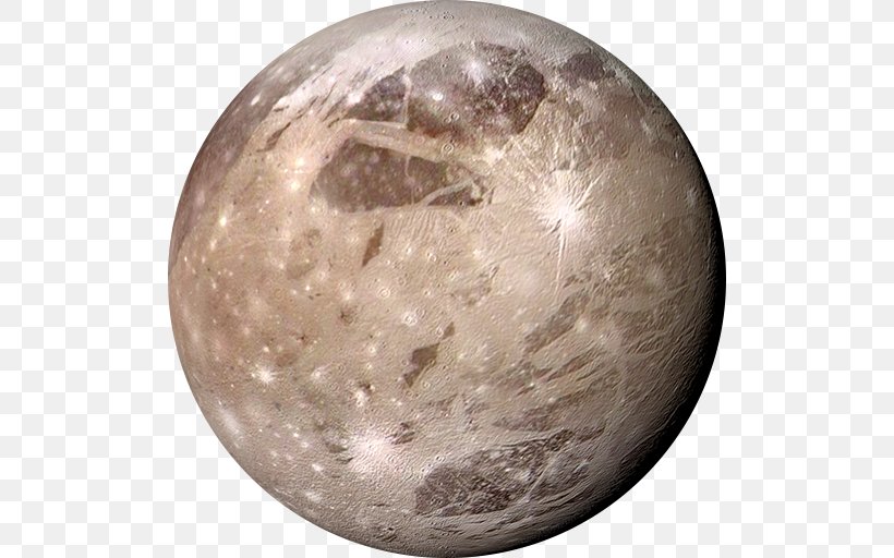 Ganymede Moons Of Jupiter Natural Satellite Galilean Moons, PNG, 512x512px, Ganymede, Amalthea, Astronomical Object, Astronomy, Callisto Download Free