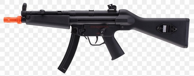 Airsoft Guns Heckler & Koch MP5 Submachine Gun Blowback, PNG, 1800x710px, Watercolor, Cartoon, Flower, Frame, Heart Download Free