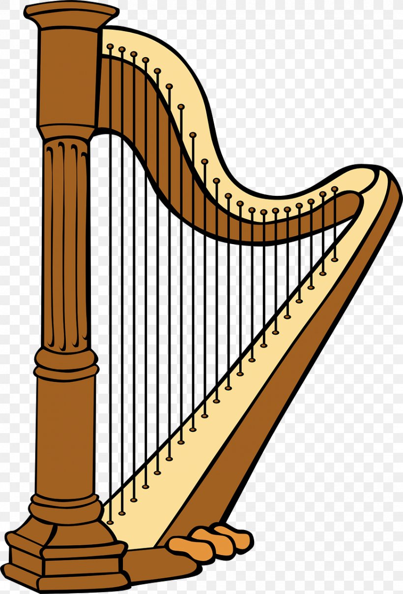 Celtic Harp Clip Art, PNG, 869x1280px, Watercolor, Cartoon, Flower, Frame, Heart Download Free