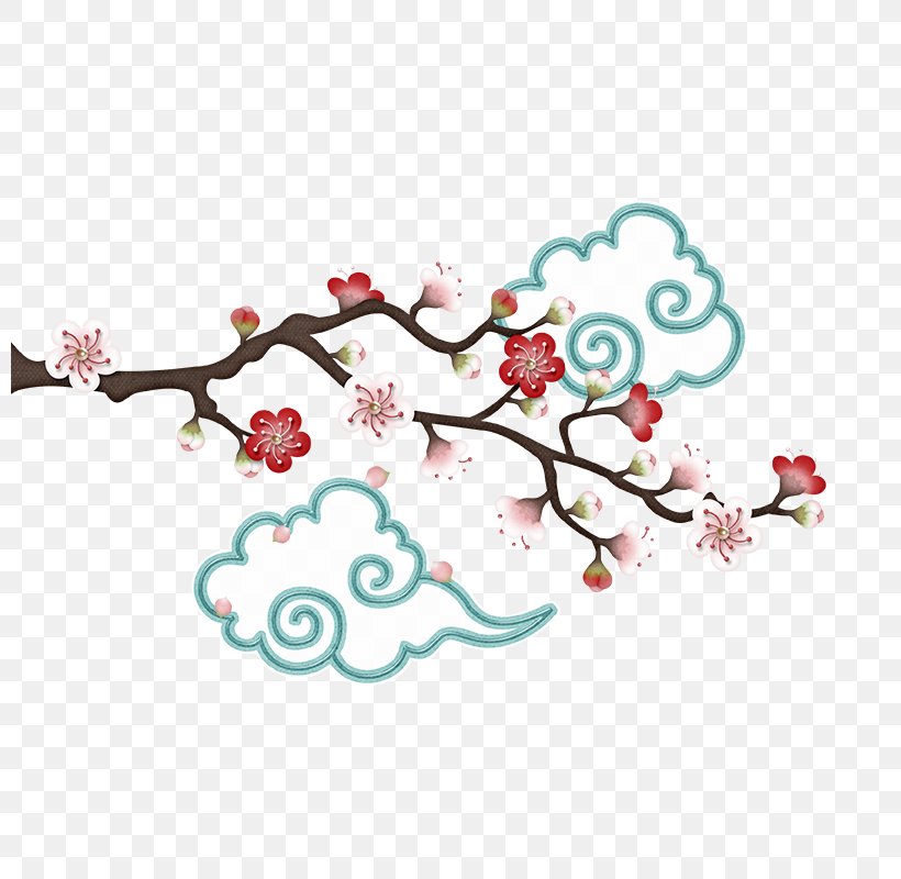 Gongbi Graphic Design Download, PNG, 800x800px, Gongbi, Blossom, Body Jewelry, Branch, Cherry Blossom Download Free
