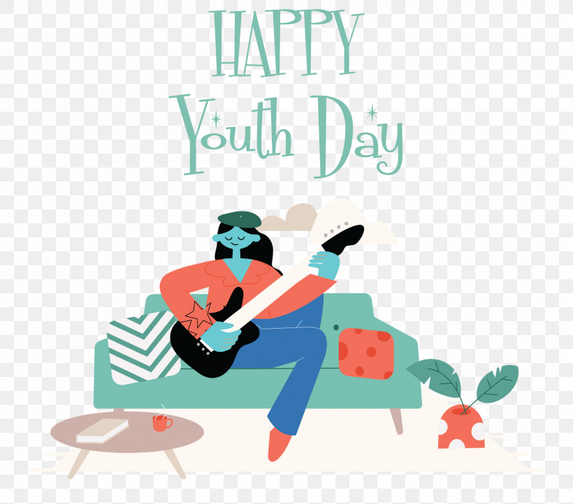 Youth Day, PNG, 3000x2644px, Youth Day, Cartoon, Digital Art, Drawing, Environmental Art Download Free