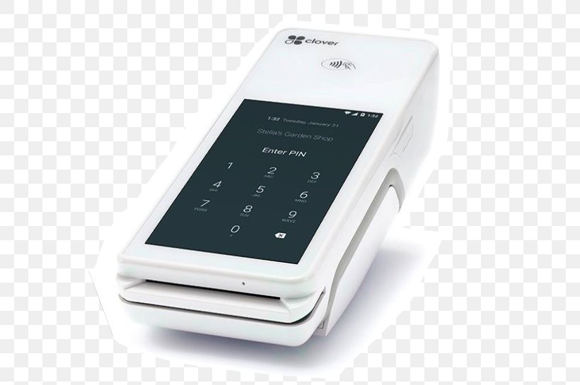 Clover Network Point Of Sale Payment Credit Card Merchant Account, PNG, 608x545px, Clover Network, Communication Device, Credit Card, Electronic Device, Electronics Download Free