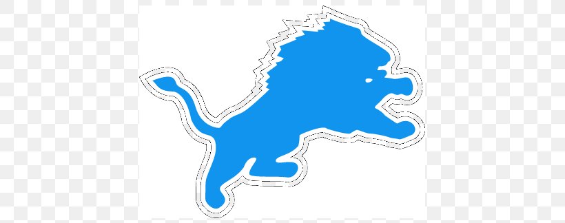 Detroit Lions NFL Cincinnati Bengals Logo, PNG, 435x324px, Detroit Lions, American Football, Area, Baltimore Ravens, Blue Download Free