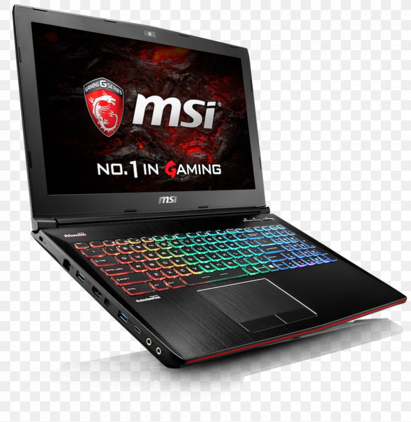 Laptop Intel Core I7 MSI GE62 Apache Pro, PNG, 998x1024px, Laptop, Computer, Computer Hardware, Electronic Device, Geforce Download Free