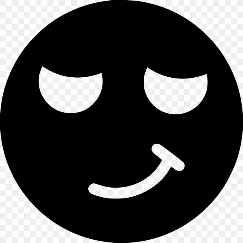Smiley Emoticon Wink, PNG, 980x980px, Smiley, Black And White, Emoticon, Face, Facial Expression Download Free