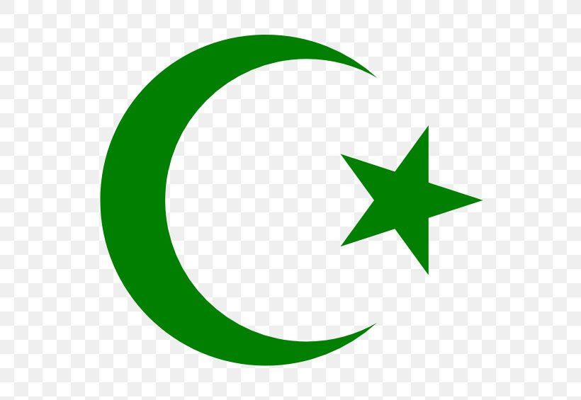 Star And Crescent Moon Symbols Of Islam Clip Art, PNG, 600x565px, Star And Crescent, Area, Crescent, Grass, Green Download Free