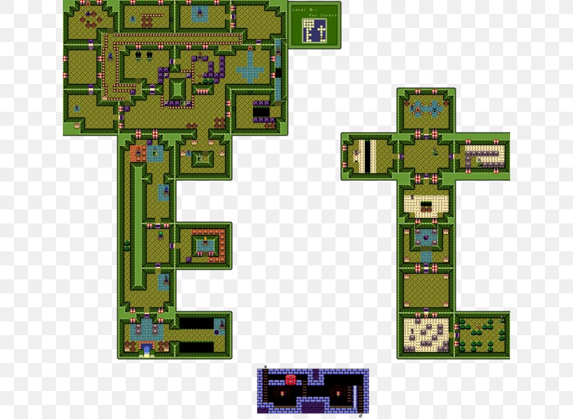 The Legend Of Zelda: Link's Awakening Game Boy Color Koholint Island Video Game, PNG, 640x600px, Game Boy, Floor Plan, Game Boy Color, Games, Koholint Island Download Free