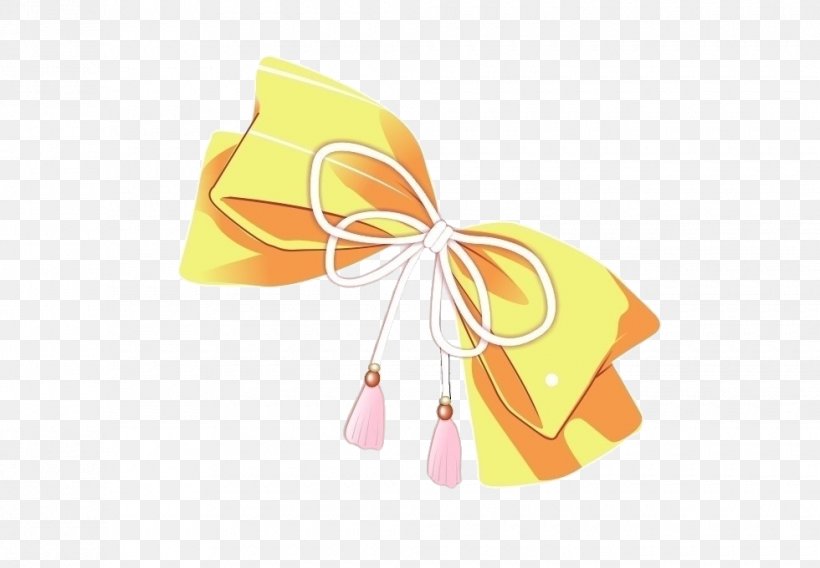 Butterfly Yellow Shoelace Knot, PNG, 980x680px, Butterfly, Animation, Cartoon, Culture, Designer Download Free