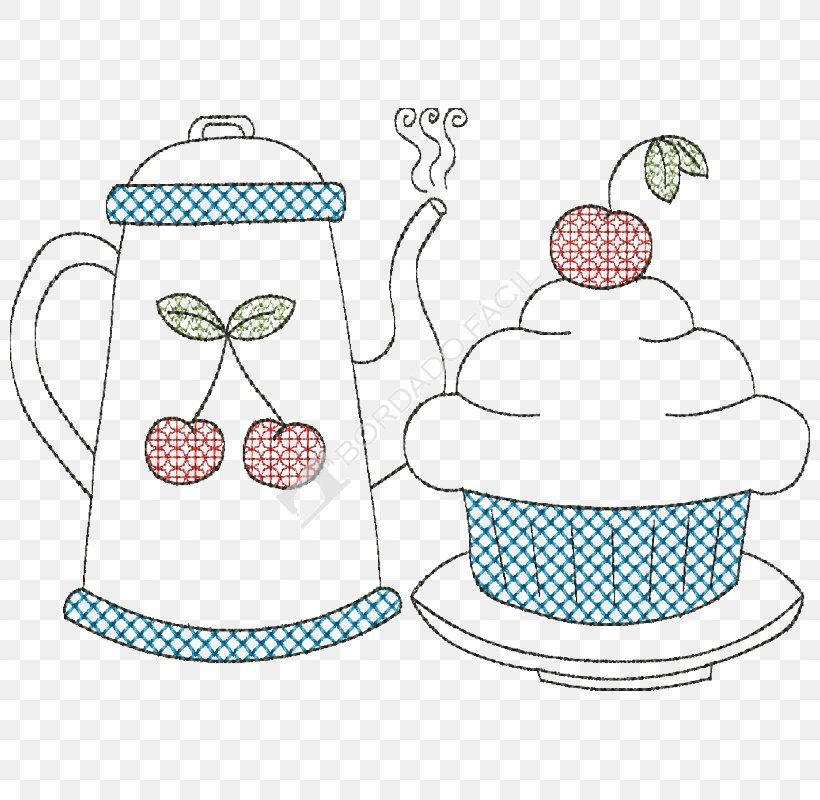 Cupcake Teapot Teacup Kitchen Utensil Cream, PNG, 800x800px, Cupcake, Area, Art, Artwork, Biscuits Download Free