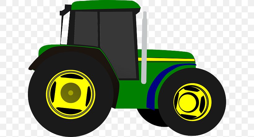 John Deere Tractor Agriculture Clip Art, PNG, 640x443px, John Deere, Agricultural Machinery, Agriculture, Automotive Design, Automotive Tire Download Free