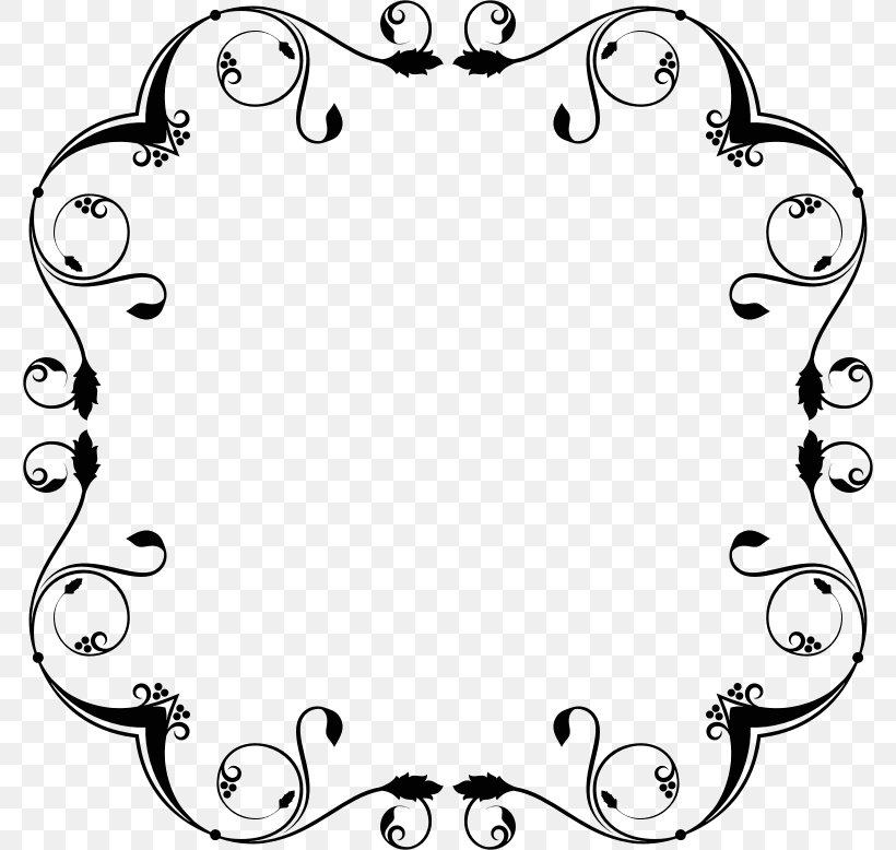 Picture Frames Clip Art, PNG, 778x778px, Picture Frames, Area, Art, Artwork, Black Download Free