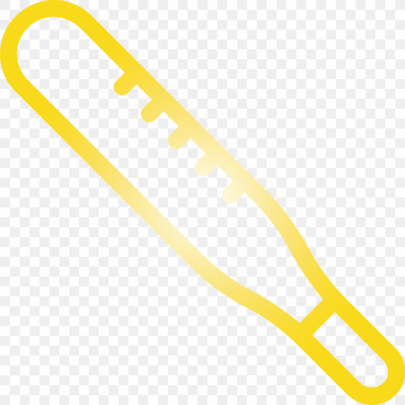 Thermometer Fever COVID, PNG, 2999x3000px, Thermometer, Covid, Fever, Yellow Download Free