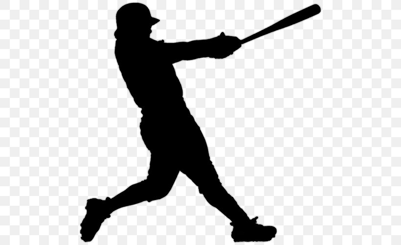 Baseball Bats Silhouette Clip Art, PNG, 500x500px, Baseball Bats, Baseball, Baseball Bat, Baseball Equipment, Baseball Player Download Free