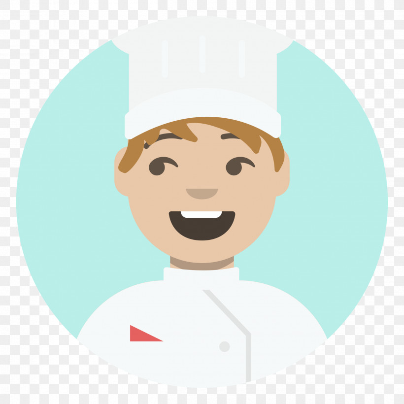 Chef Avatar, PNG, 2500x2500px, Forehead, Behavior, Cartoon, Conversation, Happiness Download Free