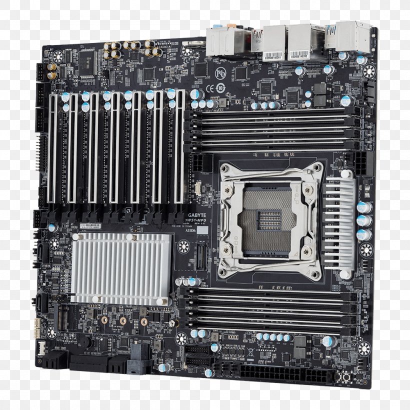 GIGABYTE MW51-HP0 CEB Server Motherboard LGA 2066 Intel C422 GIGABYTE MW51-HP0 CEB Server Motherboard LGA 2066 Intel C422 Xeon, PNG, 1000x1000px, Lga 2066, Central Processing Unit, Chipset, Computer Accessory, Computer Component Download Free