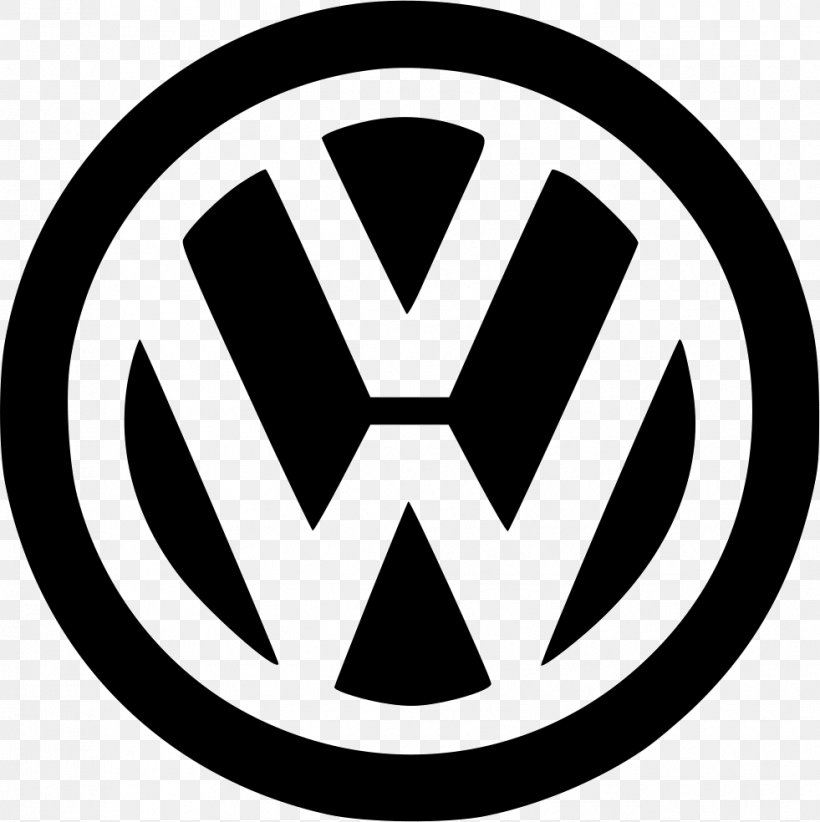 Volkswagen Beetle Car Volkswagen Touareg Vehicle, PNG, 981x984px, Volkswagen, Area, Black And White, Brand, Car Download Free