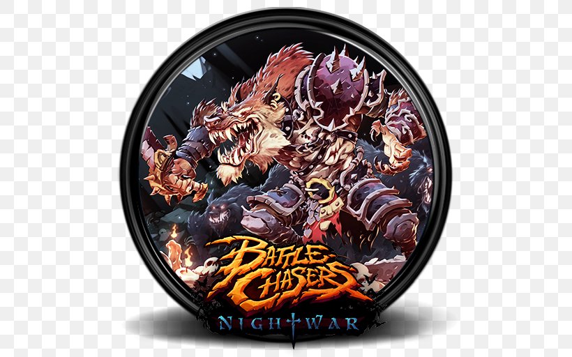 Battle Chasers: Nightwar PlayStation 4 Darksiders Video Game, PNG, 512x512px, Battle Chasers Nightwar, Airship Syndicate, Animal Source Foods, Art, Artist Download Free