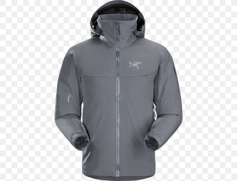 Hoodie Jacket Arc'teryx Gore-Tex Clothing, PNG, 450x625px, Hoodie, Black, Boot, Clothing, Clothing Sizes Download Free