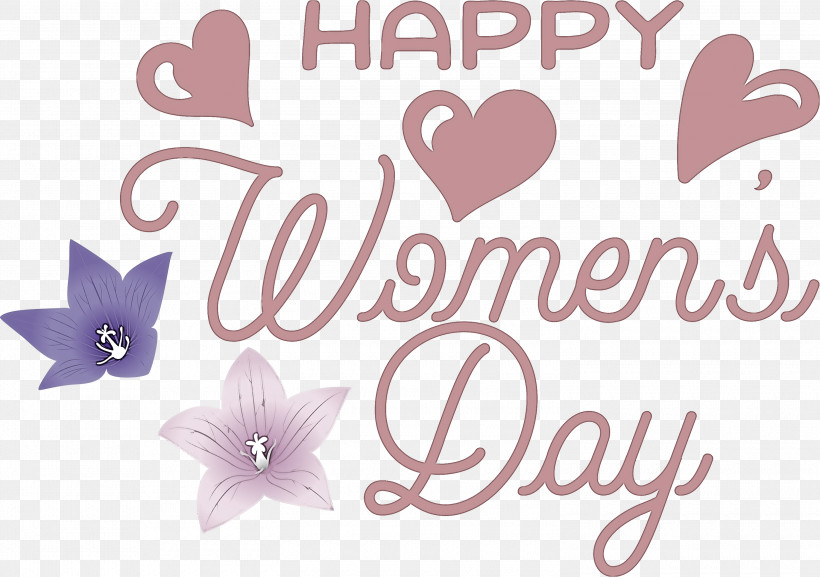 Womens Day, PNG, 3000x2112px, Womens Day, Flower, Logo, Text Download Free