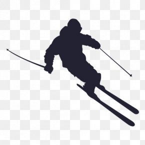 Skiing - Alpine Skiing Clip Art Image PNG