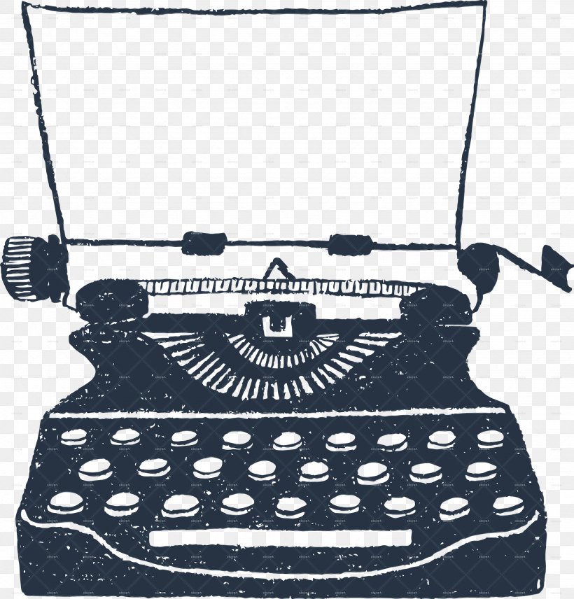 Typewriter Typewriter, PNG, 2872x3000px, Typewriter, Drawing, Office Equipment, Office Supplies Download Free