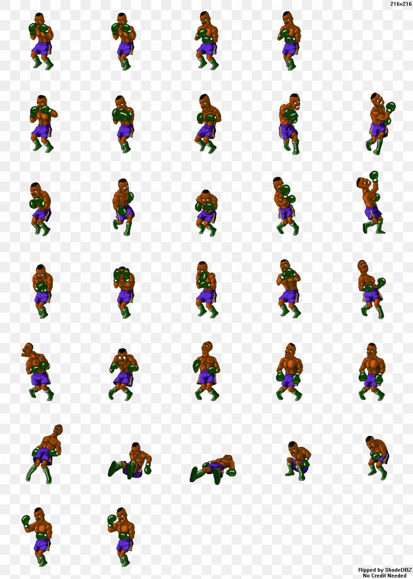Super Punch-Out!! Super Nintendo Entertainment System Sprite Video Game, PNG, 1080x1512px, Super Punchout, Arcade Game, Art, Boxing, Mike Tyson Download Free