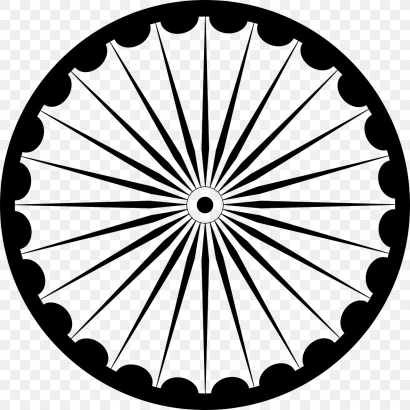 Ashoka Chakra Pillars Of Ashoka Clip Art, PNG, 1280x1280px, Ashoka Chakra, Area, Ashoka, Black, Black And White Download Free