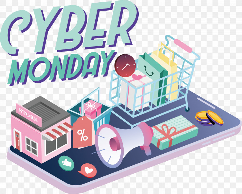 Cyber Monday, PNG, 5779x4646px, Cyber Monday, Sales Download Free