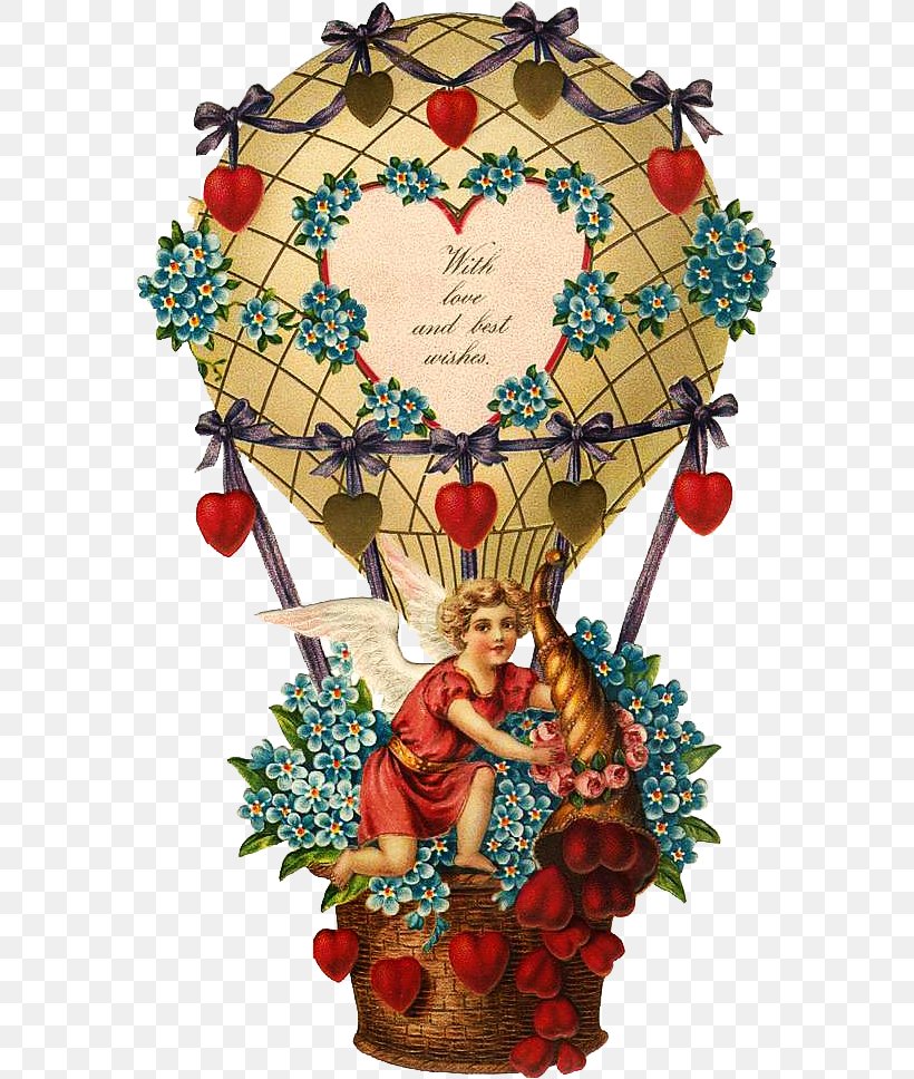 Valentine's Day Hot Air Balloon Heart, PNG, 574x968px, Valentine S Day, Art, Balloon, Birthday, Christmas Decoration Download Free