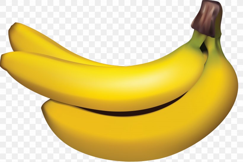Banana Fruit GIMP Clip Art, PNG, 5365x3597px, Banana, Auglis, Banana Family, Berry, Food Download Free